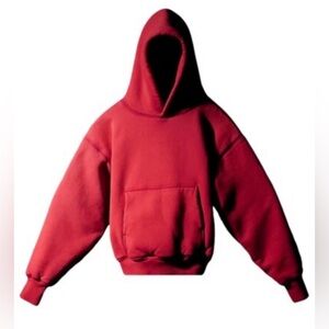 Yeezy Gap Double Layer ‘Perfecft’ Hoodie, Red, Small New In Bag (Rare Color-way)